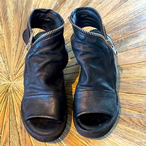 Size 38 A.S. 98 wedges. Smokin hot.